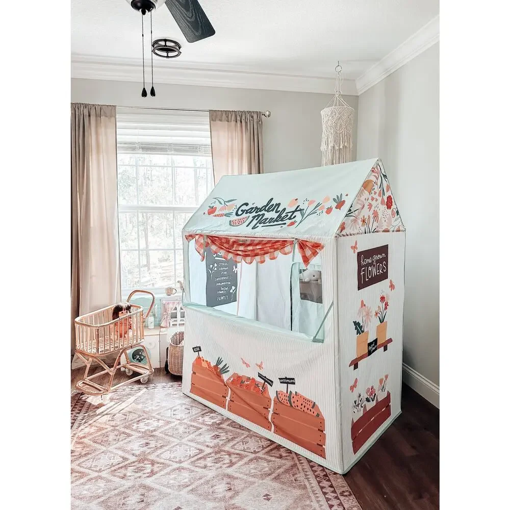 Homegrown Garden Farmers Market Stall Playhouse Stand Tent Waldorf